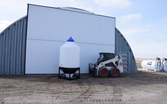 100 Bushel Pallet Bin